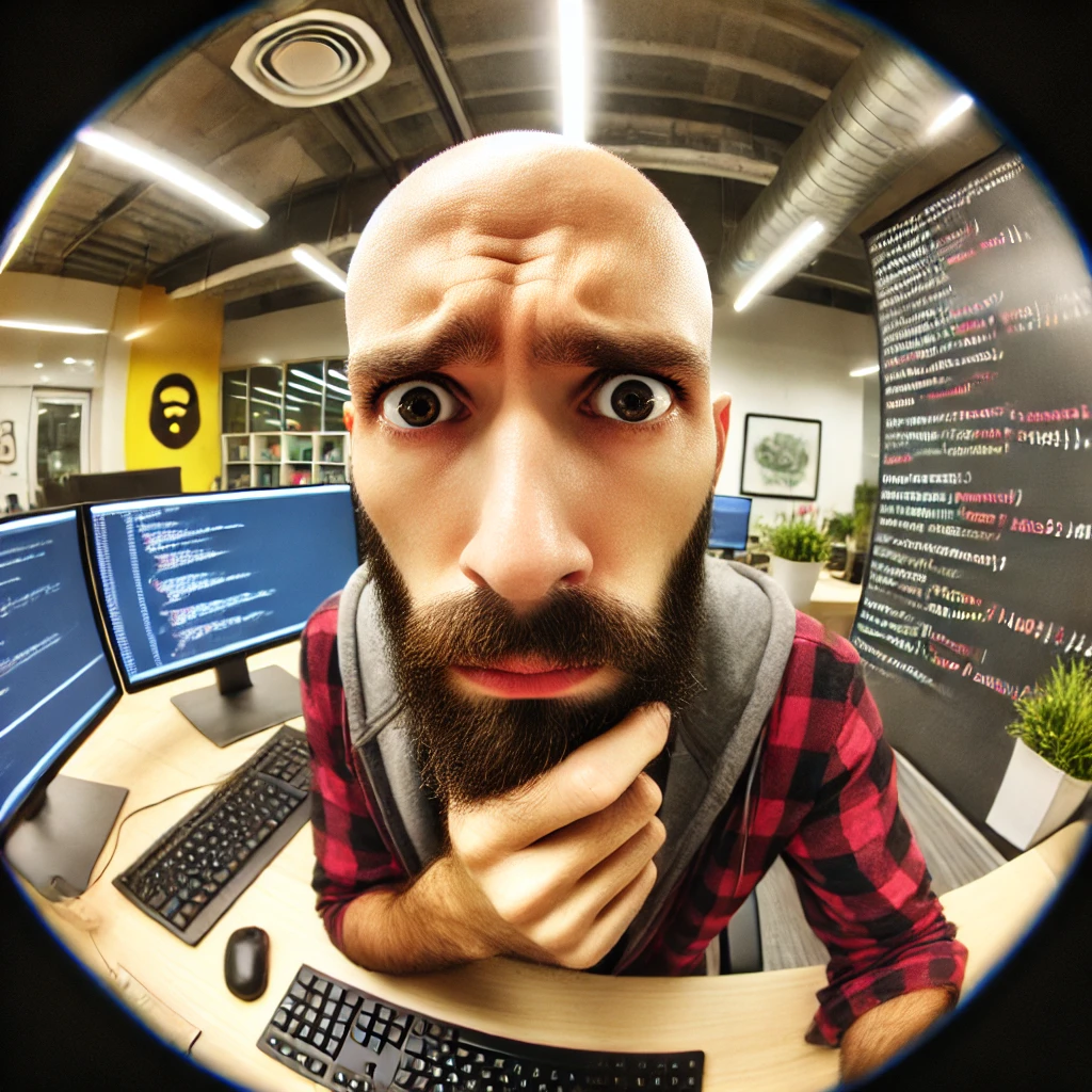 worried software developer